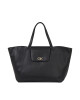 Calvin Klein Дамска чанта Re-Lock Shopper W/Flap K60K611052 Черен - Mera.bg