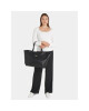 Calvin Klein Дамска чанта Re-Lock Shopper W/Flap K60K611052 Черен - Mera.bg
