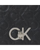 Calvin Klein Дамска чанта Re-Lock Shoulder Bag Md - Emb K60K611061 Ck Black BAX - Mera.bg