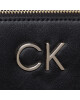 Calvin Klein Дамска чанта Re-Lock Top H Tote K60K608883 Черен - Mera.bg