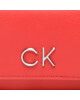 Calvin Klein Дамска чанта Re-Lock Trifold Sm W/Strap K60K611010 Червен - Mera.bg
