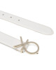 Calvin Klein Дамски колан Re-Lock Ck Logo Belt K60K610157 Бял - Mera.bg