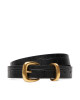 Calvin Klein Дамски колан Bombay Strap Croc 25Mm Belt LV04F7056G Черен - Mera.bg