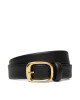 Calvin Klein Дамски колан Chuncky Bukle Caviar LV04F7023G Черен - Mera.bg
