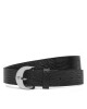 Calvin Klein Дамски колан Classic Buckle Lizard Emboss 25Mm LV04F7041G Черен - Mera.bg