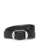 Calvin Klein Дамски колан Forged Pin Belt 25Mm LV04K7014G Черен - Mera.bg