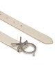 Calvin Klein Дамски колан Re-Lock Ck Logo Belt 30mm Pbl K60K610413 Бежов - Mera.bg