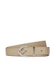 Calvin Klein Дамски колан Round Buckle Belt 2.5 Epi Mono K60K611925 Сив - Mera.bg