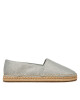 Calvin Klein Еспадрили Flat Espadrille - Jacq HW0HW02467 Сив - Mera.bg