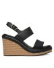 Calvin Klein Еспадрили Wedge Sandal 70 - Jacq HW0HW02386 Черен - Mera.bg