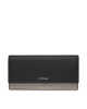 Calvin Klein Голям дамски портфейл Business Large Trifold_Saffiano K60K611700 Черен - Mera.bg