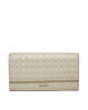 Calvin Klein Голям дамски портфейл Calvin Mini Quilt Large Trifold K60K611895 Сив - Mera.bg