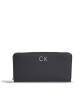 Calvin Klein Голям дамски портфейл Ck Daily Large Zip Around Wallet K60K611778 Черен - Mera.bg