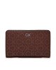 Calvin Klein Голям дамски портфейл Ck Daily Md K60K612683 Кафяв - Mera.bg