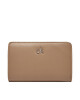 Calvin Klein Голям дамски портфейл Ck Daily Medium Bifold_Pbl K60K613075 Бежов - Mera.bg