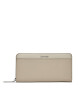 Calvin Klein Голям дамски портфейл Ck Must Z/A Wallet Lg_Block K60K611437 Бежов - Mera.bg