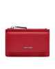 Calvin Klein Голям дамски портфейл Ck Must Zip Flap Cardholder K60K612941 Червен - Mera.bg