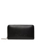 Calvin Klein Голям дамски портфейл Embossed Logo Zip Lg K60K612439 Черен - Mera.bg