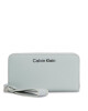 Calvin Klein Голям дамски портфейл Gracie K60K611687 Сив - Mera.bg