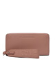 Calvin Klein Голям дамски портфейл Gracie Wallet W/Strap Lg K60K611388 Ash Rose VB8 - Mera.bg