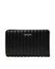 Calvin Klein Голям дамски портфейл Mini Line Quilt Medium Bifold K60K613063 Черен - Mera.bg