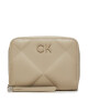 Calvin Klein Голям дамски портфейл Quilt K60K611783 Бежов - Mera.bg