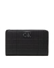 Calvin Klein Голям дамски портфейл Re-Lock Bifold French Wllt Quilt K60K609700 BAX - Mera.bg