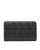 Calvin Klein Голям дамски портфейл Re Lock Bifold Wallet Emb Mono K60K610240 Черен - Mera.bg