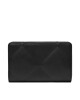 Calvin Klein Голям дамски портфейл Re-Lock Quilt Bifold Wallet K60K611374 Черен - Mera.bg