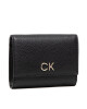 Calvin Klein Голям дамски портфейл Re-Lock Trifold Md Pbl K60K609492 BAX - Mera.bg