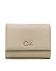 Calvin Klein Голям дамски портфейл Re-Lock Trifold Md Pbl K60K610969 PEA - Mera.bg