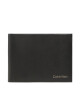 Calvin Klein Голям мъжки портфейл Ck Concise Trifold 10Cc W/Coin L K50K510600 BAX - Mera.bg