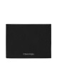 Calvin Klein Голям мъжки портфейл Ck Must Trifold 10Cc W/Coin K50K511380 Черен - Mera.bg