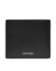 Calvin Klein Голям мъжки портфейл Ck Sleek Bifold 5cc W/Coin K50K512691 Черен - Mera.bg