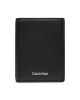 Calvin Klein Голям мъжки портфейл Ck Sleek Bifold 7cc W/Coin K50K512694 Черен - Mera.bg