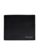 Calvin Klein Голям мъжки портфейл Ck Smooth Trifold 10Cc W/Coi K50K512078 Черен - Mera.bg