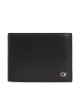 Calvin Klein Голям мъжки портфейл Metal Ck K50K511689 Черен - Mera.bg