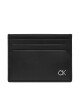 Calvin Klein Голям мъжки портфейл Metal Ck K50K511690 Черен - Mera.bg