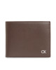 Calvin Klein Голям мъжки портфейл Metal Ck K50K511692 Черен - Mera.bg