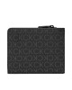 Calvin Klein Голям мъжки портфейл Rubberized Bifold Half Z/A K50K511376 Черен - Mera.bg