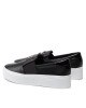 Calvin Klein Гуменки Flatform Slip On W/hdw HW0HW00652 Черен - Mera.bg