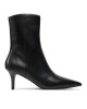 Calvin Klein Jeans Боти 60Mm Stiletto Heel Bootie YW0YW01836 Черен - Mera.bg