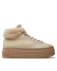 Calvin Klein Jeans Боти Bold Platf Low Laceup Mg YW0YW01590 Бежов - Mera.bg