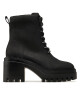Calvin Klein Jeans Боти Chunky Heeled Zip Boot Lth YW0YW01548 Черен - Mera.bg