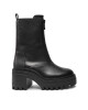 Calvin Klein Jeans Боти Chunky Heeled Zip YW0YW01541 Черен - Mera.bg