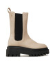 Calvin Klein Jeans Боти тип челси Flatform Chelsea Boot Mg Nb YW0YW01684 Бежов - Mera.bg