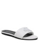 Calvin Klein Jeans Чехли Flat Sandal Slide Hw YW0YW00952 White YBR - Mera.bg