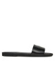 Calvin Klein Jeans Чехли Flat Sandal Slide Mg YW0YW01697 Черен - Mera.bg