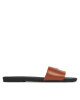 Calvin Klein Jeans Чехли Flat Sandal Slide Mg YW0YW01697 Кафяв - Mera.bg
