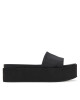 Calvin Klein Jeans Чехли Flatform Sandal Slide In Nylon YW0YW01791 Черен - Mera.bg